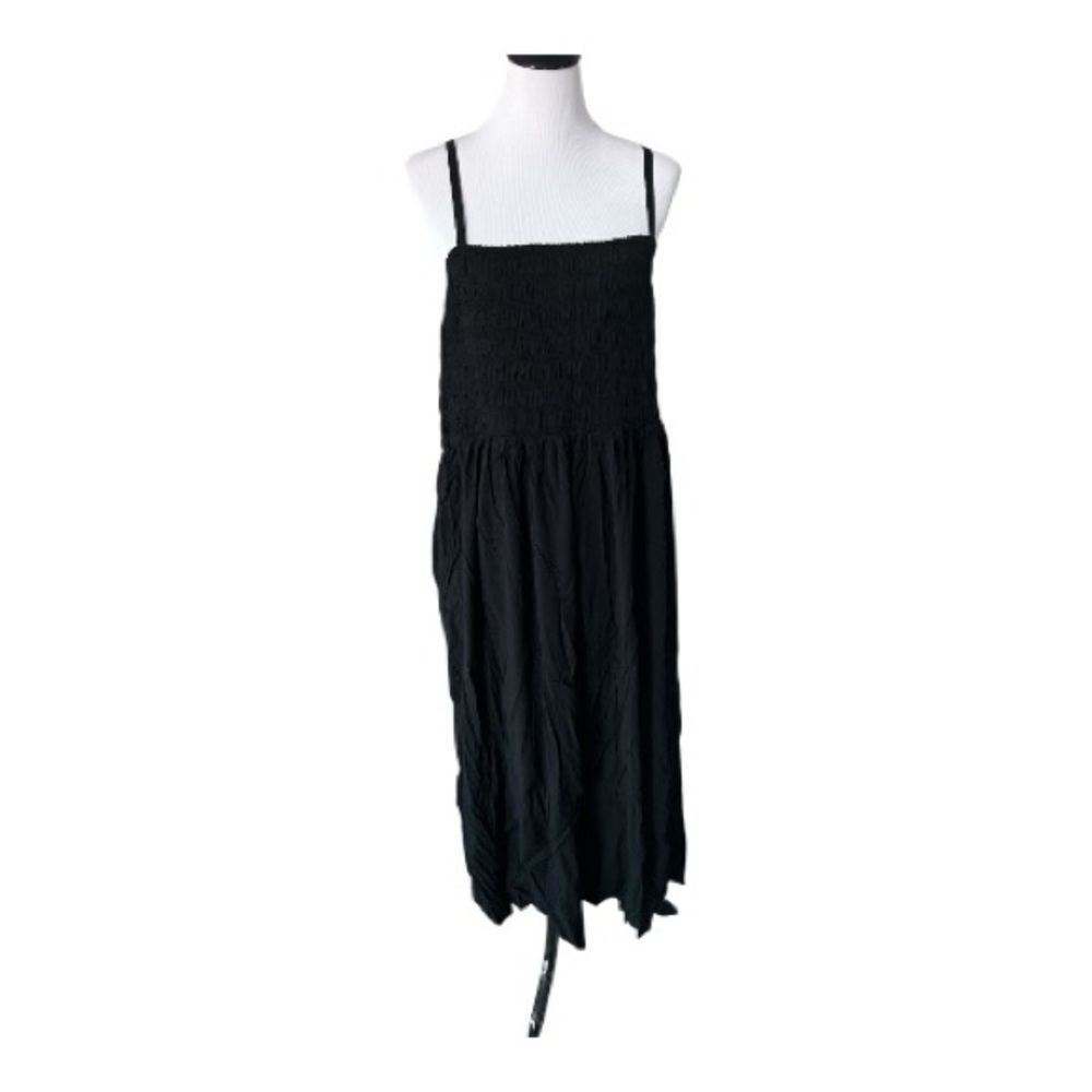 🆕 Market & Spruce Black Midi Dress size XL